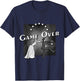 Game Over: Wedding. Funny Wedding Gift T-Shirt - T-Shirt | Navy