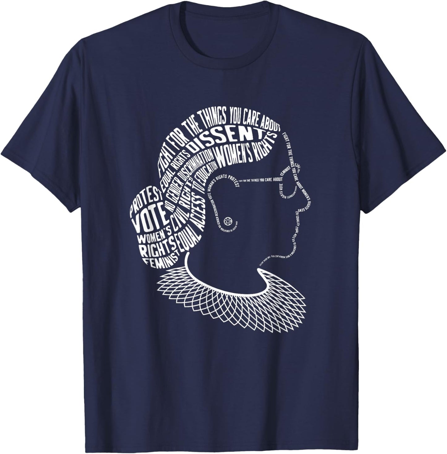 Feminist Gifts Women's Rights Feminism Quotes I Dissent T-Shirt - T-Shirt | Navy
