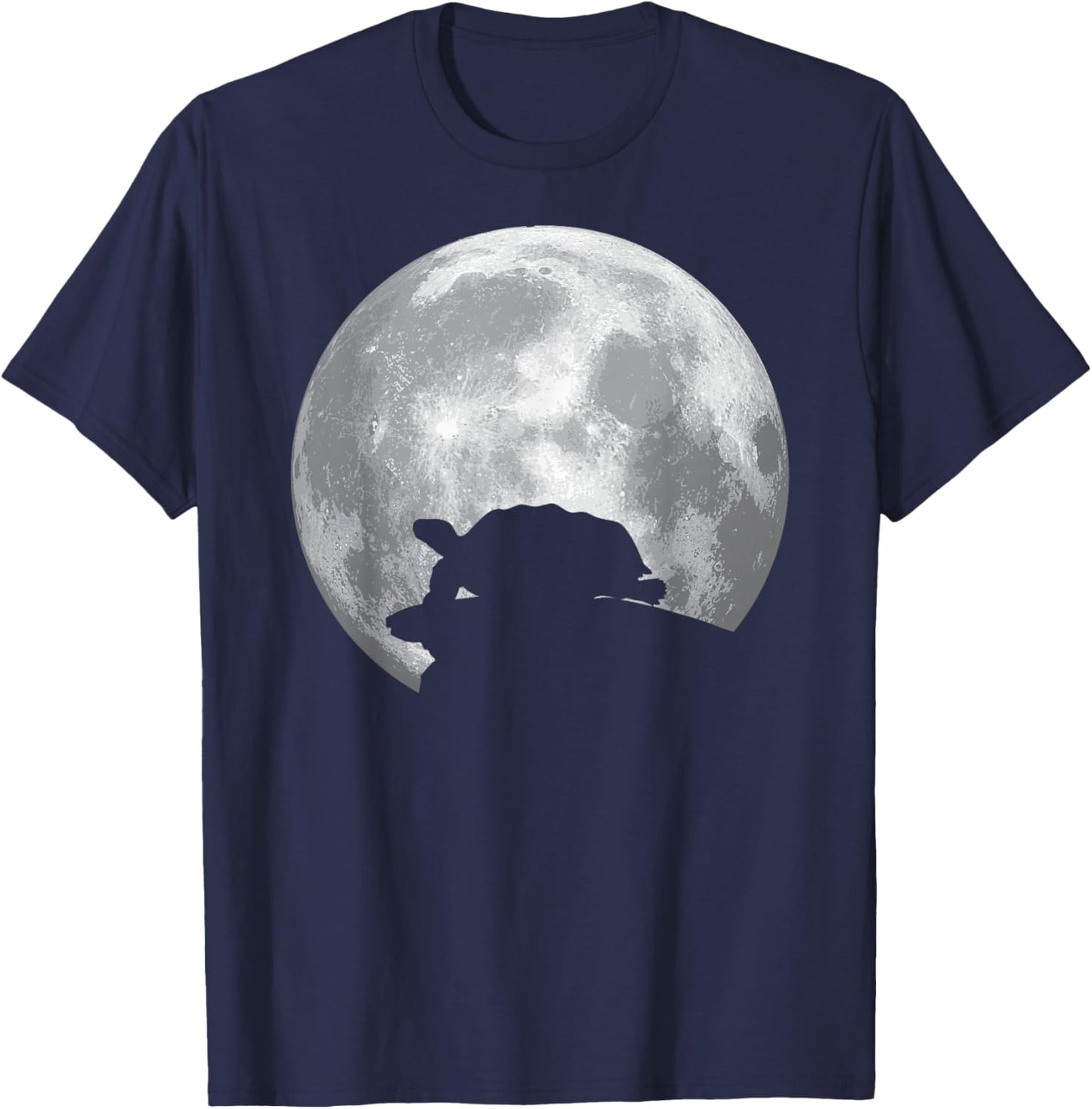 Cute Gift lovers of the Russian turtle. T-Shirt - T-Shirt | Navy