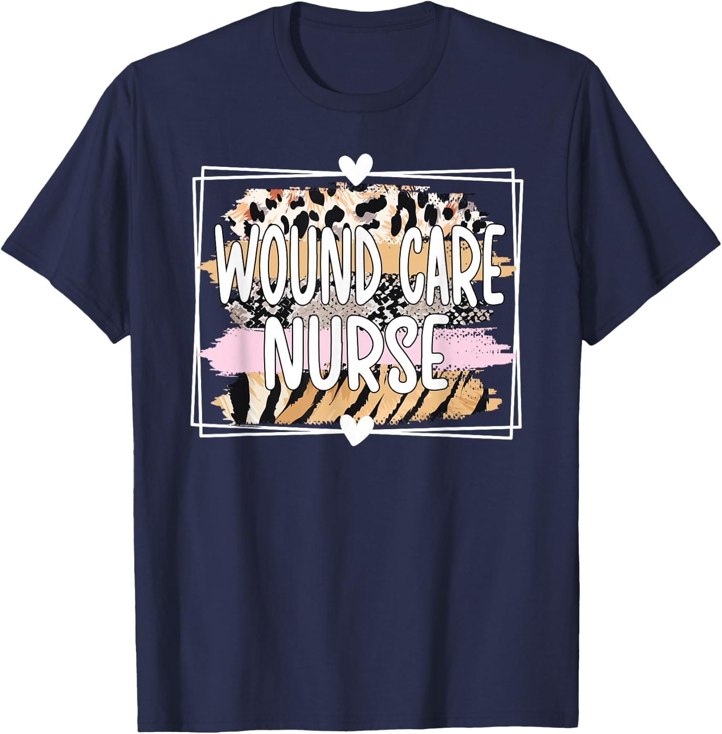 Wound Care Nurse Appreciation Wound Care Nursing T-Shirt - T-Shirt | Navy