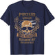 Union HVAC Mechanic - Proud Union Worker T-Shirt - T-Shirt | Navy