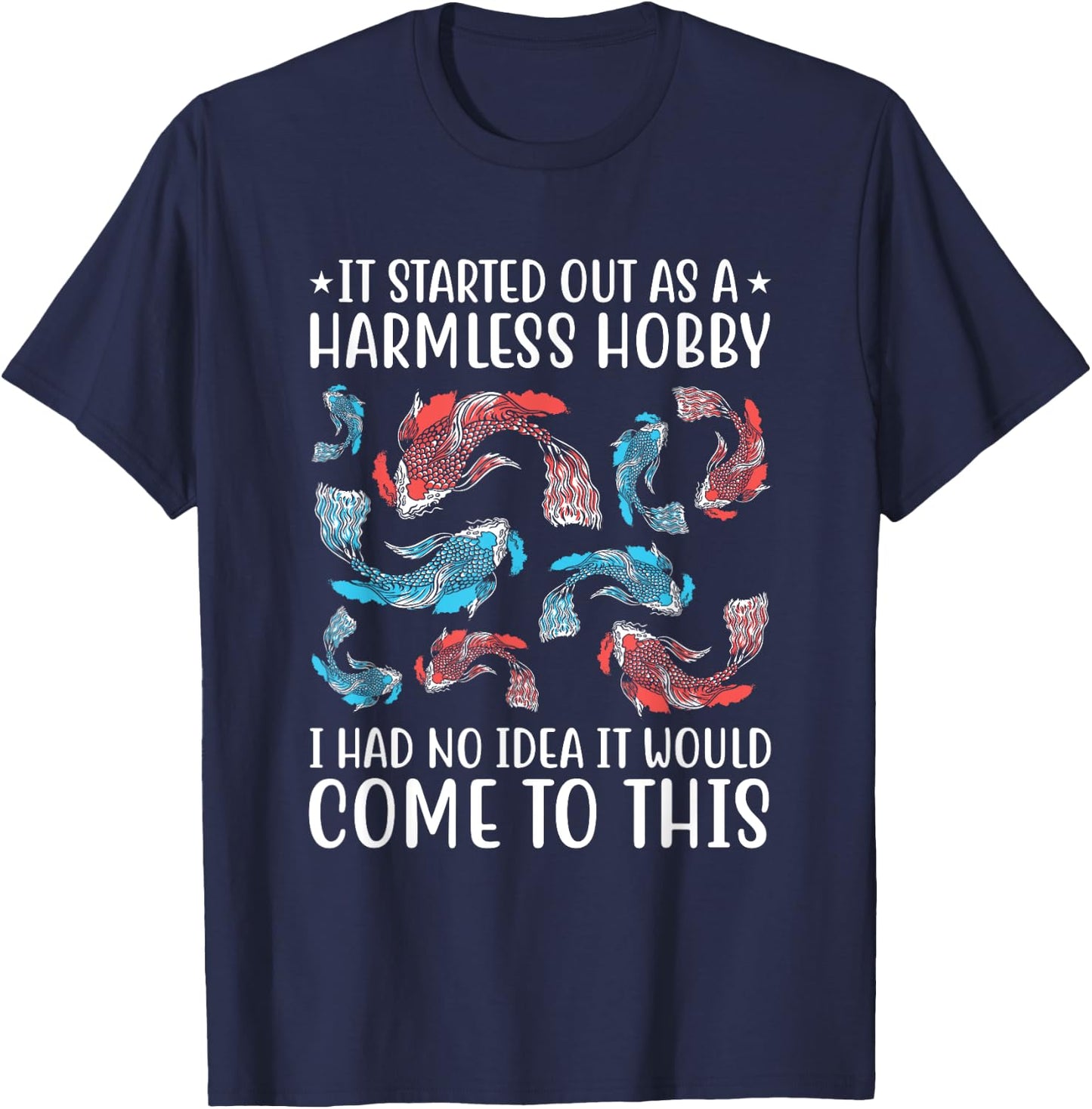Funny Koi Fish Breeder Quote T-Shirt - T-Shirt | Navy