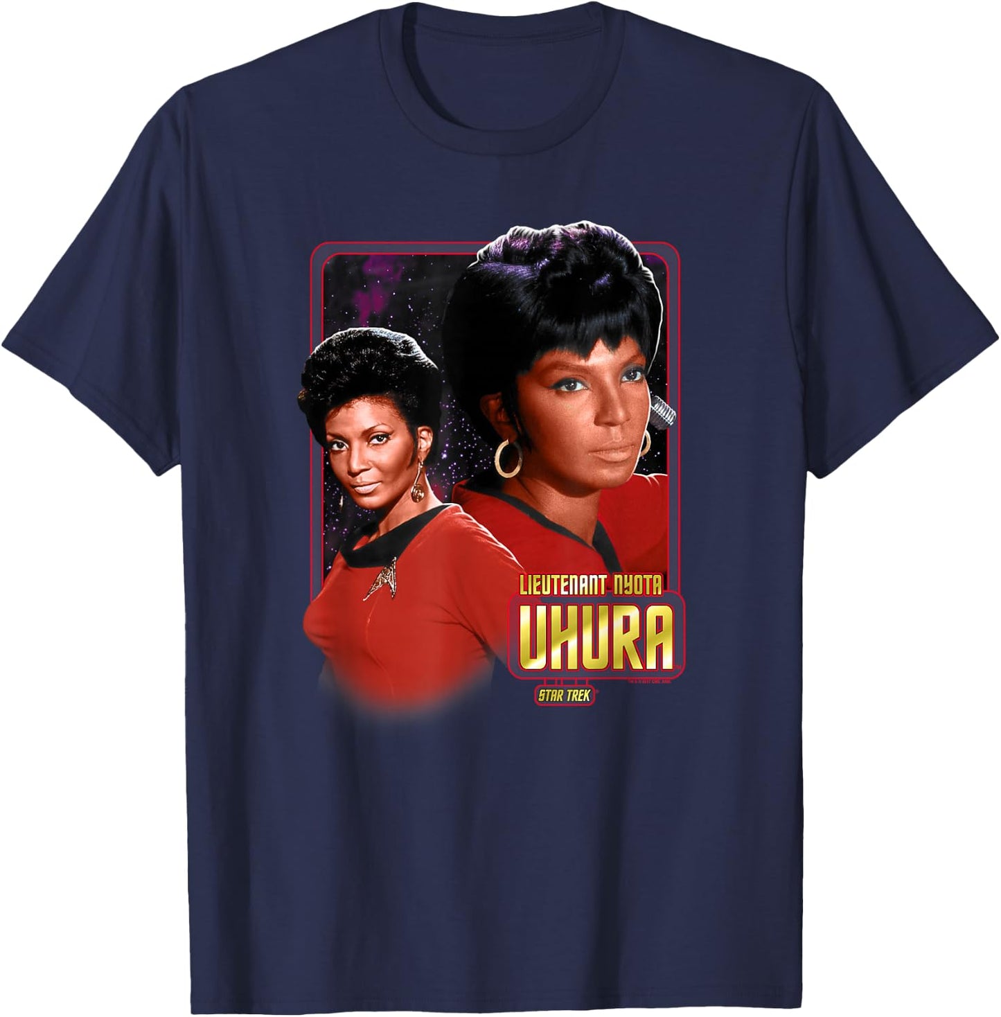 Star Trek Lieutenant Uhura T-Shirt - T-Shirt | Navy