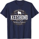 Vintage Kees for Dog Lovers Keeshond T-Shirt - T-Shirt | Navy