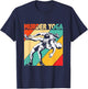 Murder Yoga Retro Vintage Wrestler Wrestling T-Shirt - T-Shirt | Navy