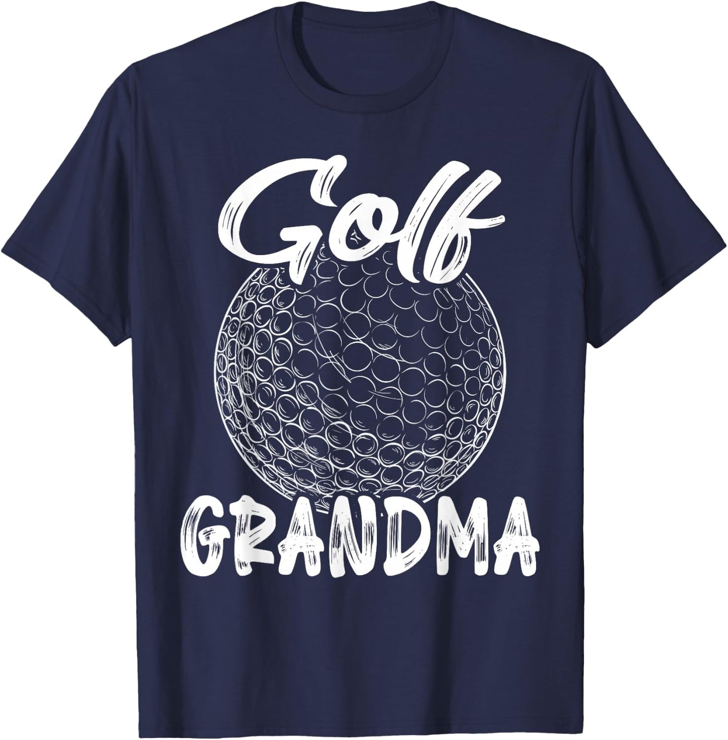 Golf Grandma Women Golfers Golf Ball Player Family Matching T-Shirt - T-Shirt | Navy
