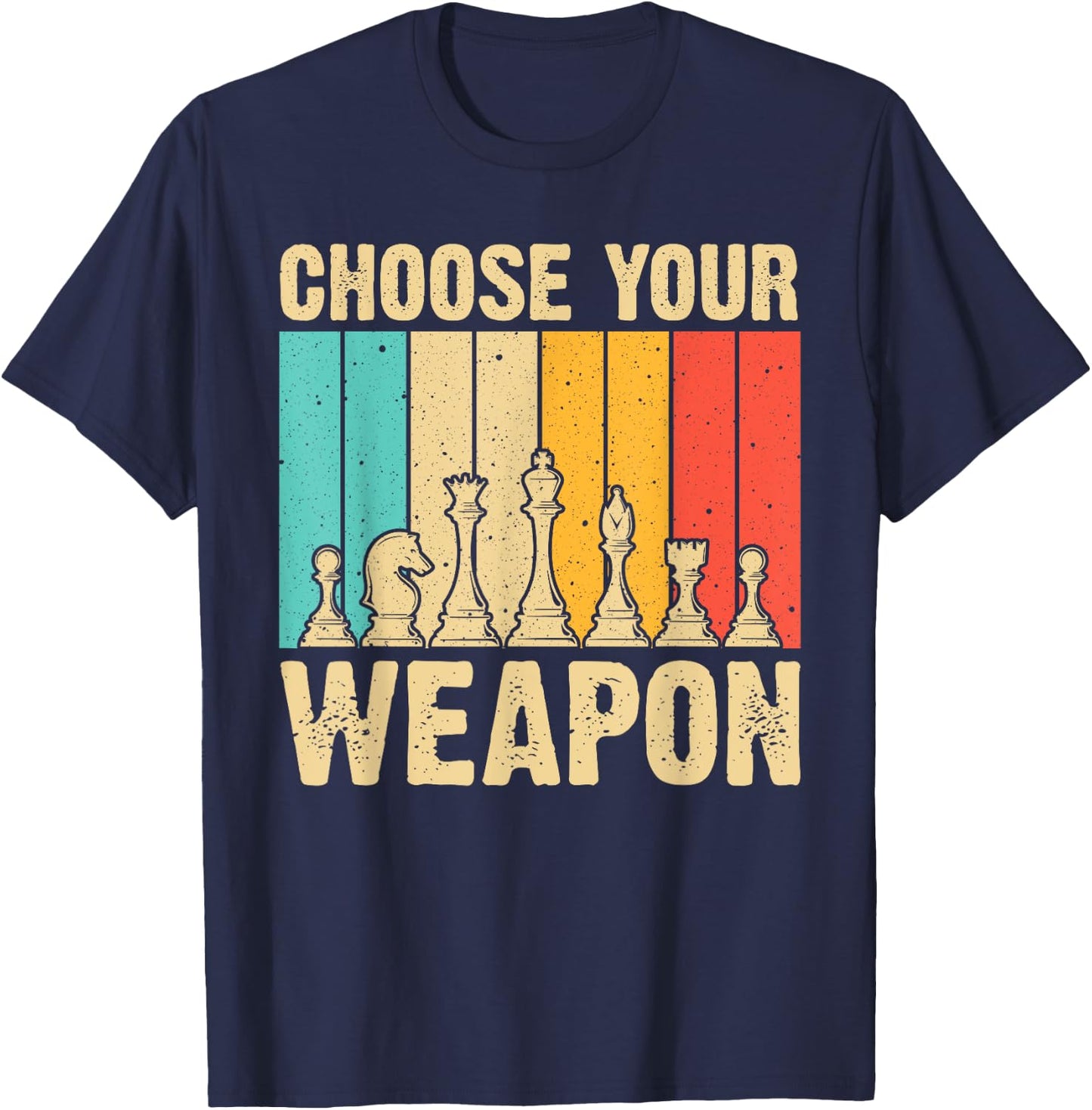 Funny Chess Lover Art For Chess Player Game Themed Men Women T-Shirt - T-Shirt | Navy