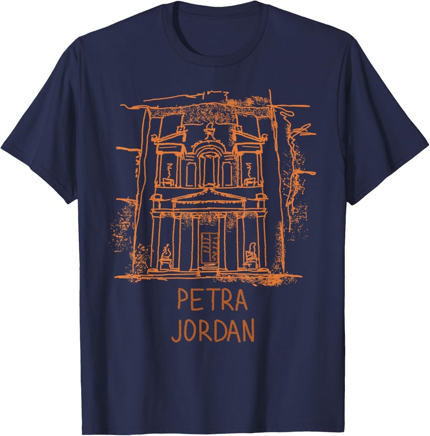 Petra Jordan T-Shirt - T-Shirt | Navy
