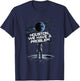Houston we Have a Problem Quote Spaceman Astronaut T-Shirt - T-Shirt | Navy
