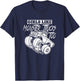 Girls Like Monster Trucks Too Gift Jam Girl T-Shirt - T-Shirt | Navy