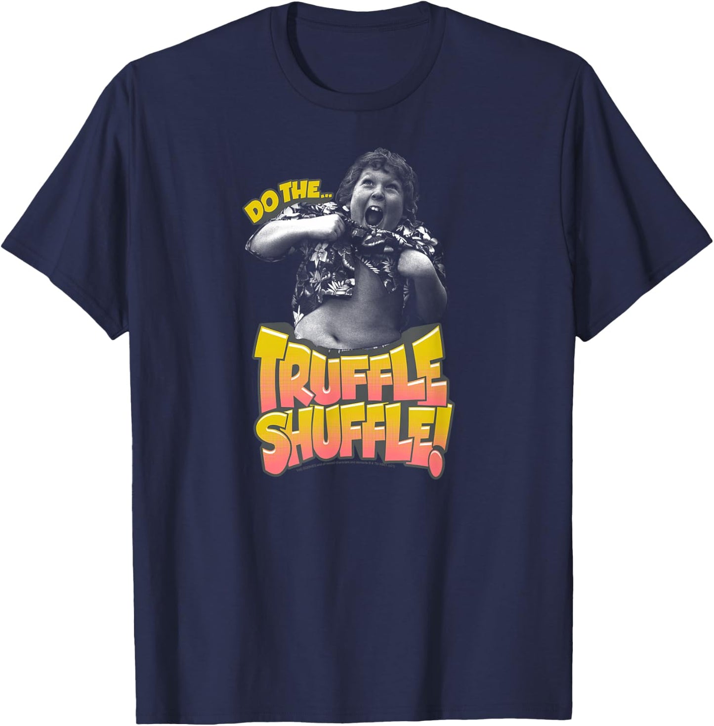 The Goonies Do the Truffle Shuffle T-Shirt - T-Shirt | Navy