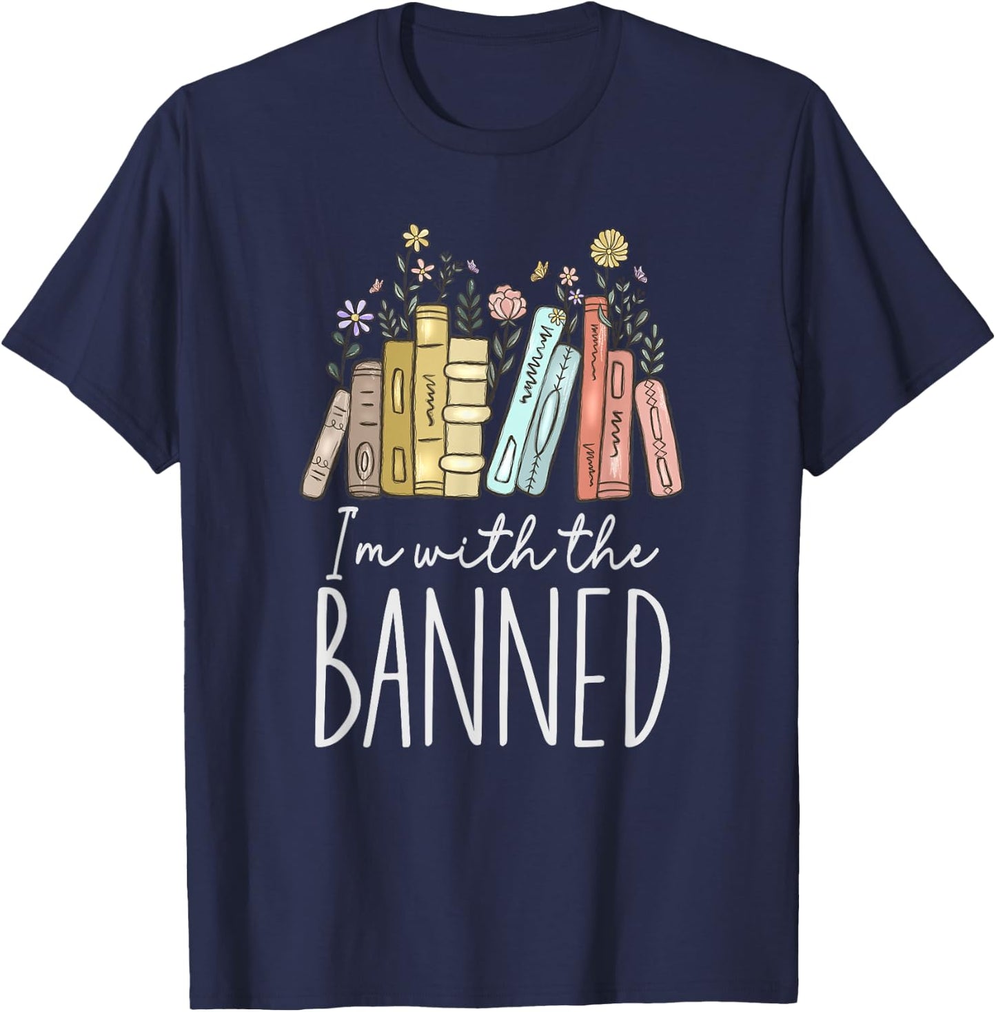 I'm With The Banned T-Shirt - T-Shirt | Navy