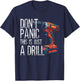 Handyman, Don't Panic This Is Just A Drill, Craftsman T-Shirt - T-Shirt | Navy