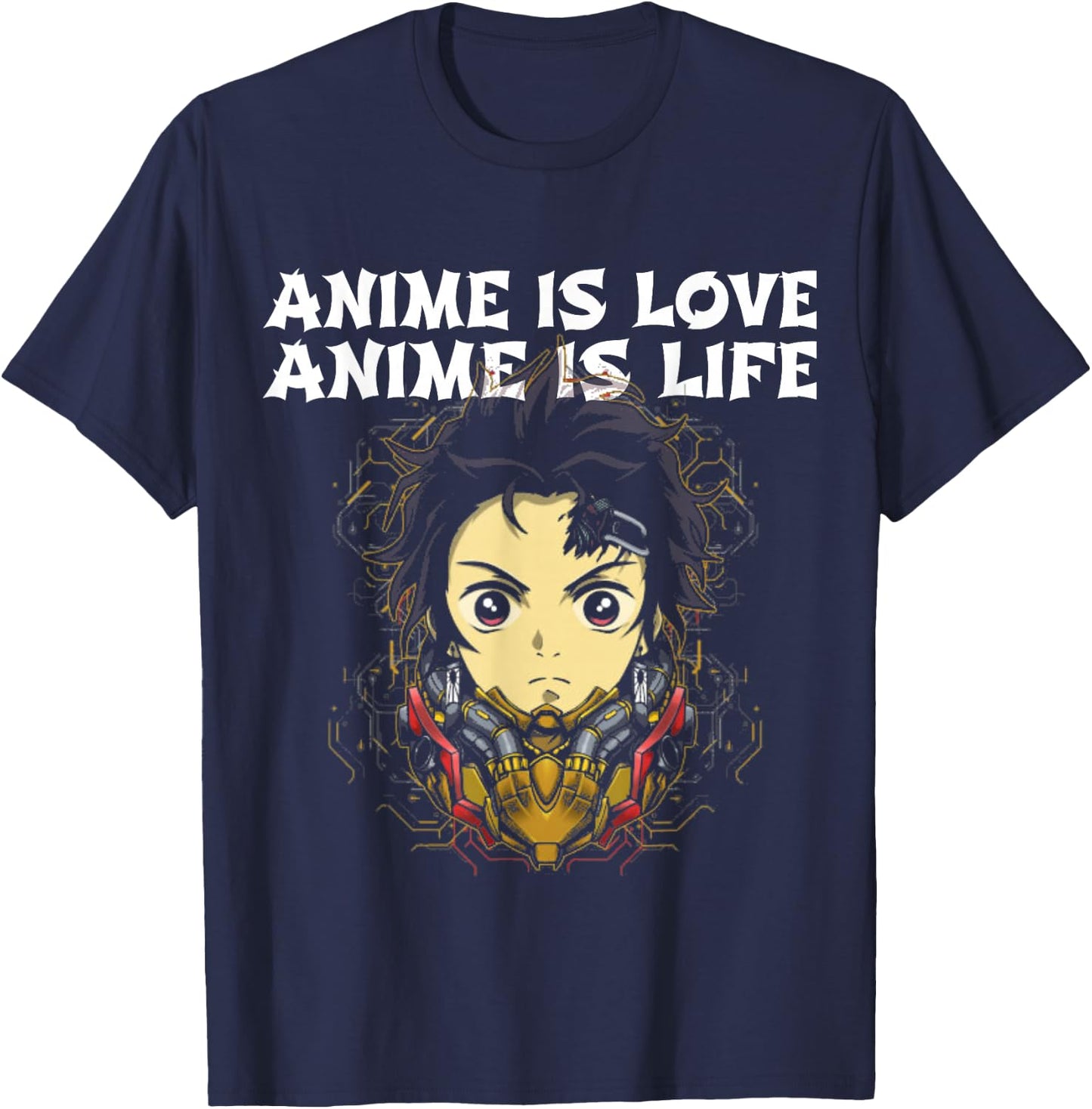 Fun and beautiful honey bee and T-Shirt - T-Shirt | Navy