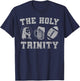 Sunday Plans Jesus Beer Fantasy Football Funny Football T-Shirt - T-Shirt | Navy