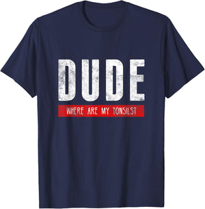 Best Tonsillectomy Recovery Gifts Men Women Kids Shirts T-Shirt - T-Shirt | Navy
