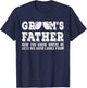 Father of the Groom Shirt | Wedding Costume Groom's Father T-Shirt - T-Shirt | Navy