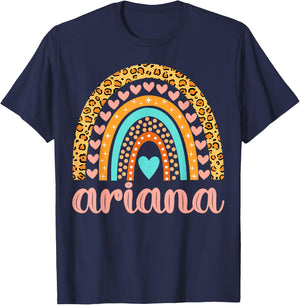 Ariana Name Shirts & Gifts Ariana Birthday Gift T-Shirt - T-Shirt | Navy