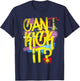 Can I Kick It? 80s 90s Hip Hop B-Boy Old School Rap Graffiti T-Shirt - T-Shirt | Navy