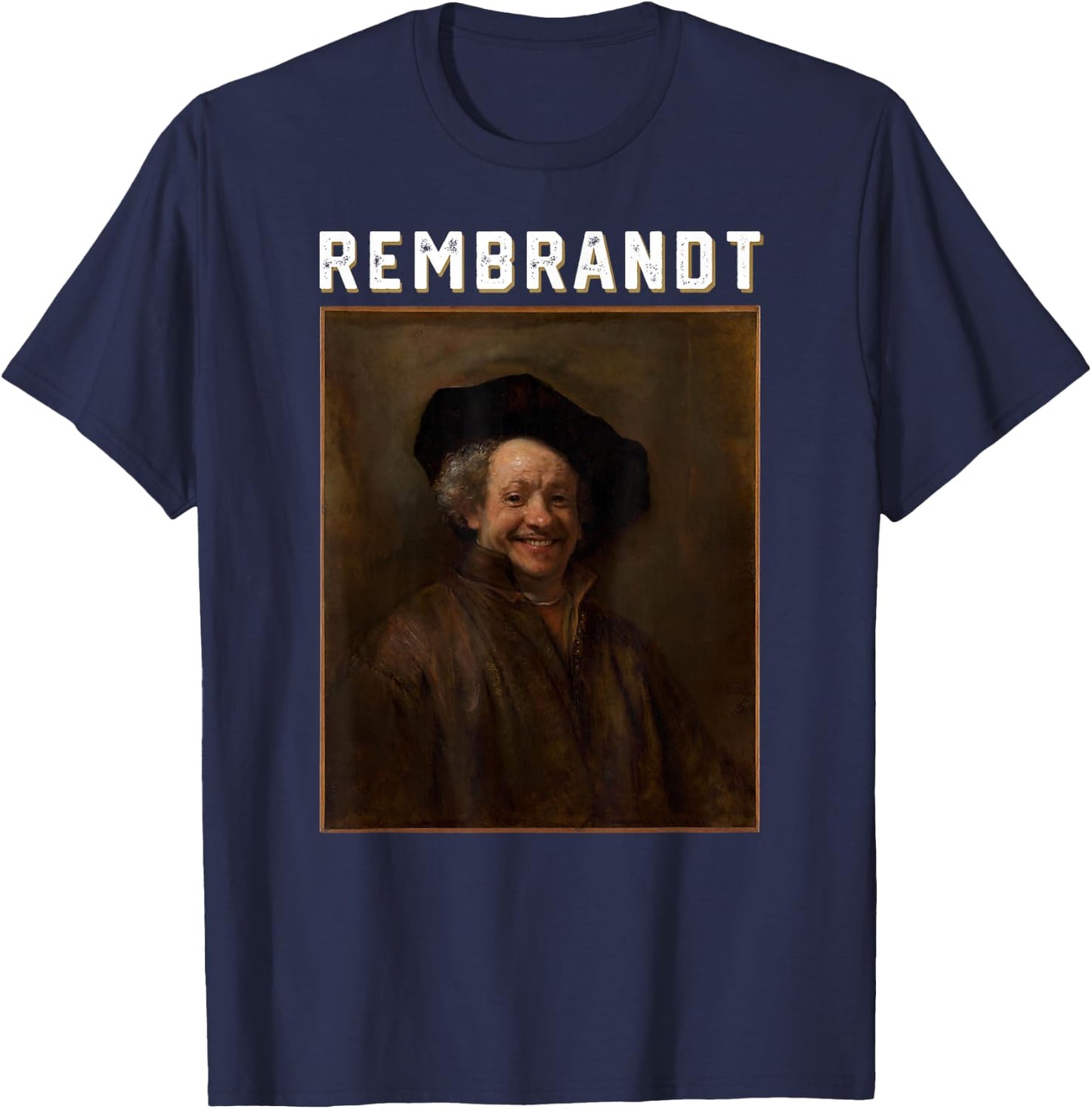 Rembrandt T-Shirt - T-Shirt | Navy