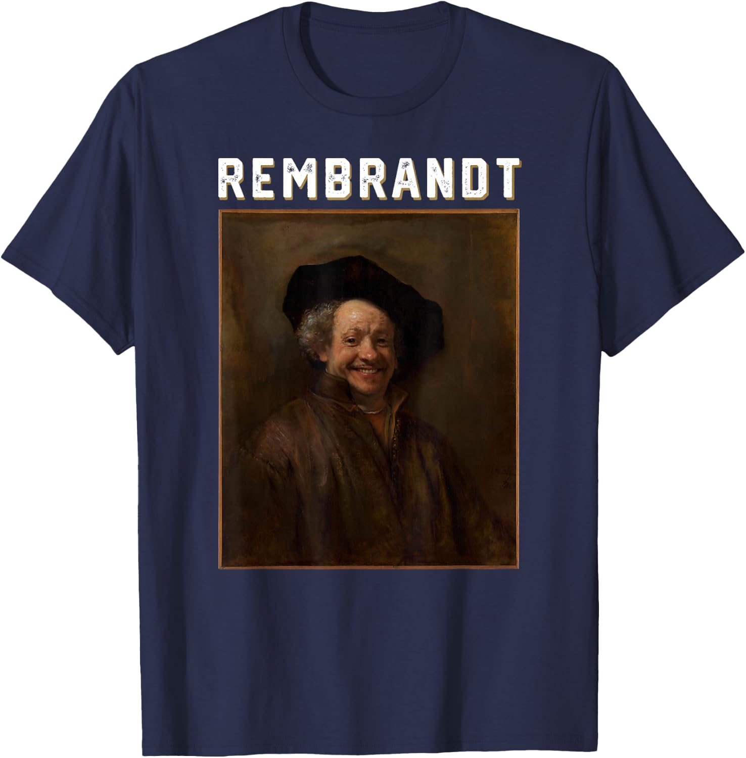 Rembrandt T-Shirt - T-Shirt | Navy