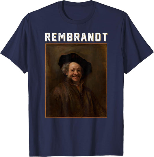 Rembrandt T-Shirt - T-Shirt | Navy