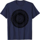 Jet Turbine Aeroplane Aeroplane Motor Pilot T-Shirt - T-Shirt | Navy