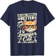In Legal Trouble? Better Call Lawyer Cat, Funny Lawyer T-Shirt - T-Shirt | Navy