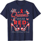 Queens wear red just say no say yes red ribbon week shirt T-Shirt - T-Shirt | Navy