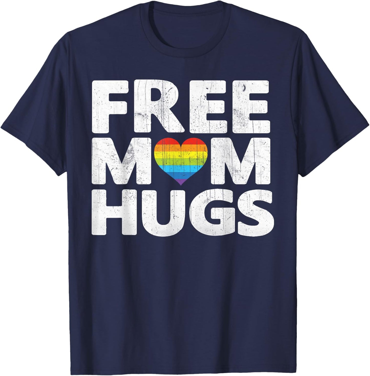 Free mum hugs T-Shirt - T-Shirt | Navy