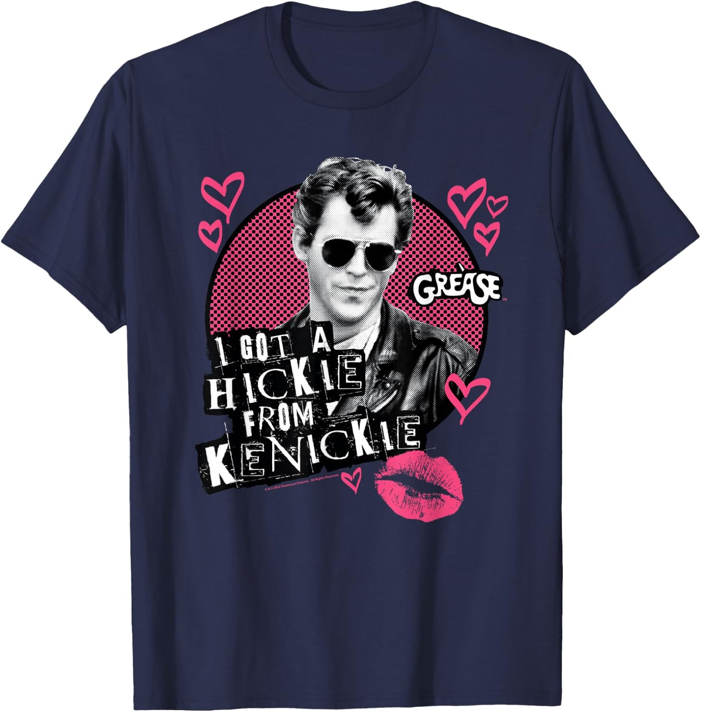 Grease Hickie from Kenickie T-Shirt - T-Shirt | Navy