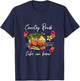 Country roads take me home Surf bus T-Shirt - T-Shirt | Navy