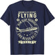 Airplane Pilot Vintage Imagine A Life Without Flying Now T-Shirt - T-Shirt | Navy