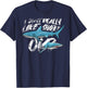 Funny Shark Lovers Gift - I Just Really Like Sharks Ok? T-Shirt - T-Shirt | Navy