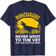 Funny Veterinary Women Zoo Technician Vet Assistant T-Shirt - T-Shirt | Navy