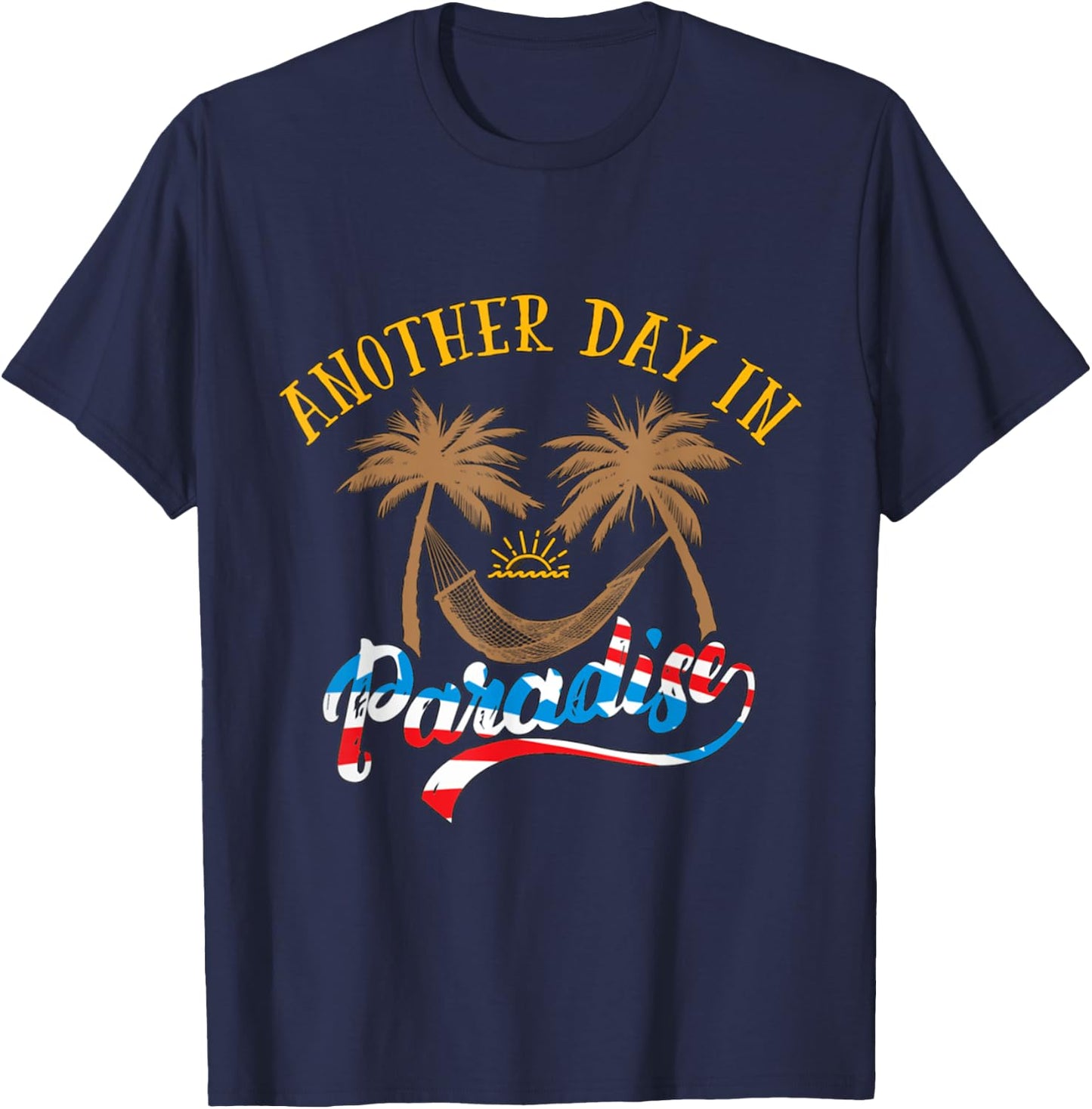 Another Day in Paradise T-Shirt - T-Shirt | Navy