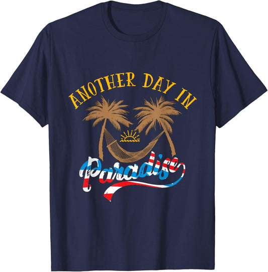 Another Day in Paradise T-Shirt - T-Shirt | Navy