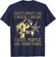 Welding That's What I Do I Weld American Flag Proud Welder Women Men T-Shirt - T-Shirt | Navy