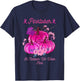 PINKTOBER Pink October Breast Cancer Awareness Ribbon T-Shirt - T-Shirt | Navy
