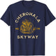 Cherohala Skyway NC and TN USA Motorcycle Design T-Shirt - T-Shirt | Navy