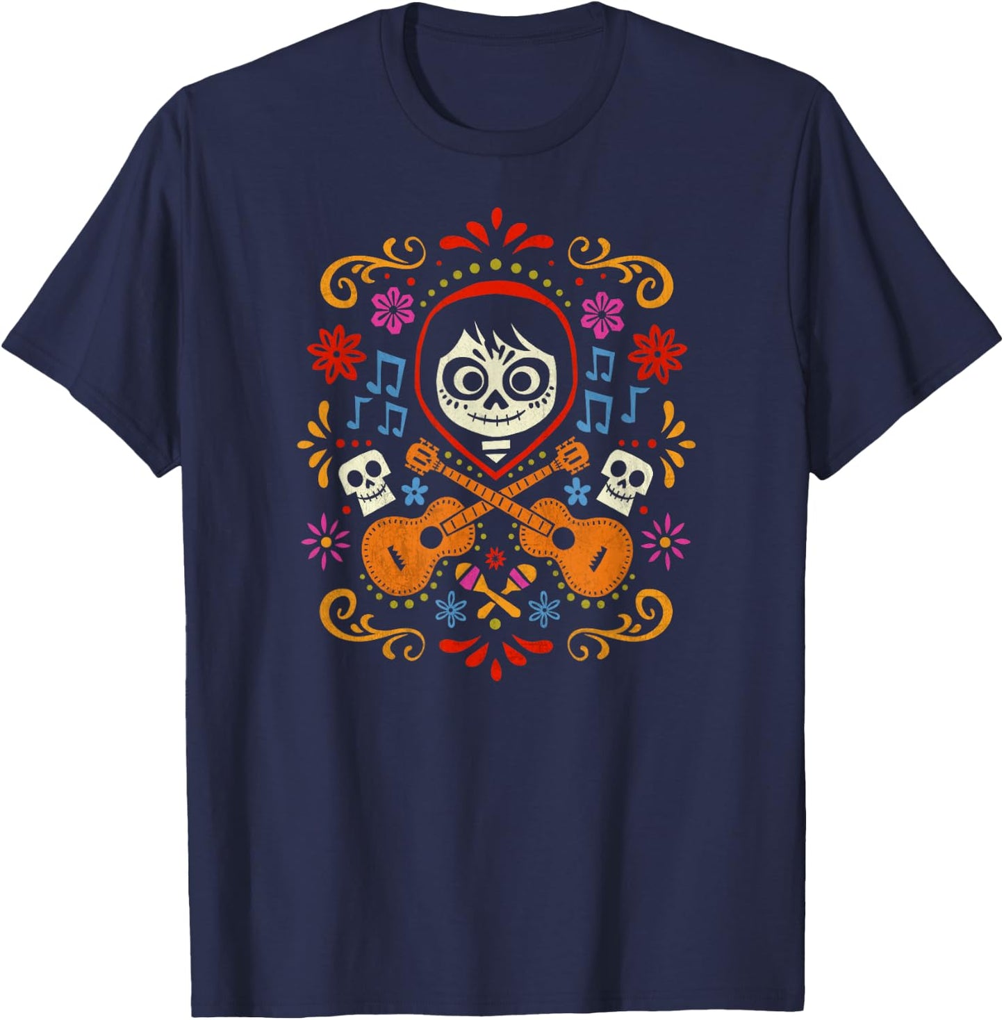 Disney Pixar Coco Musical Miguel Small T-Shirt - T-Shirt | Navy