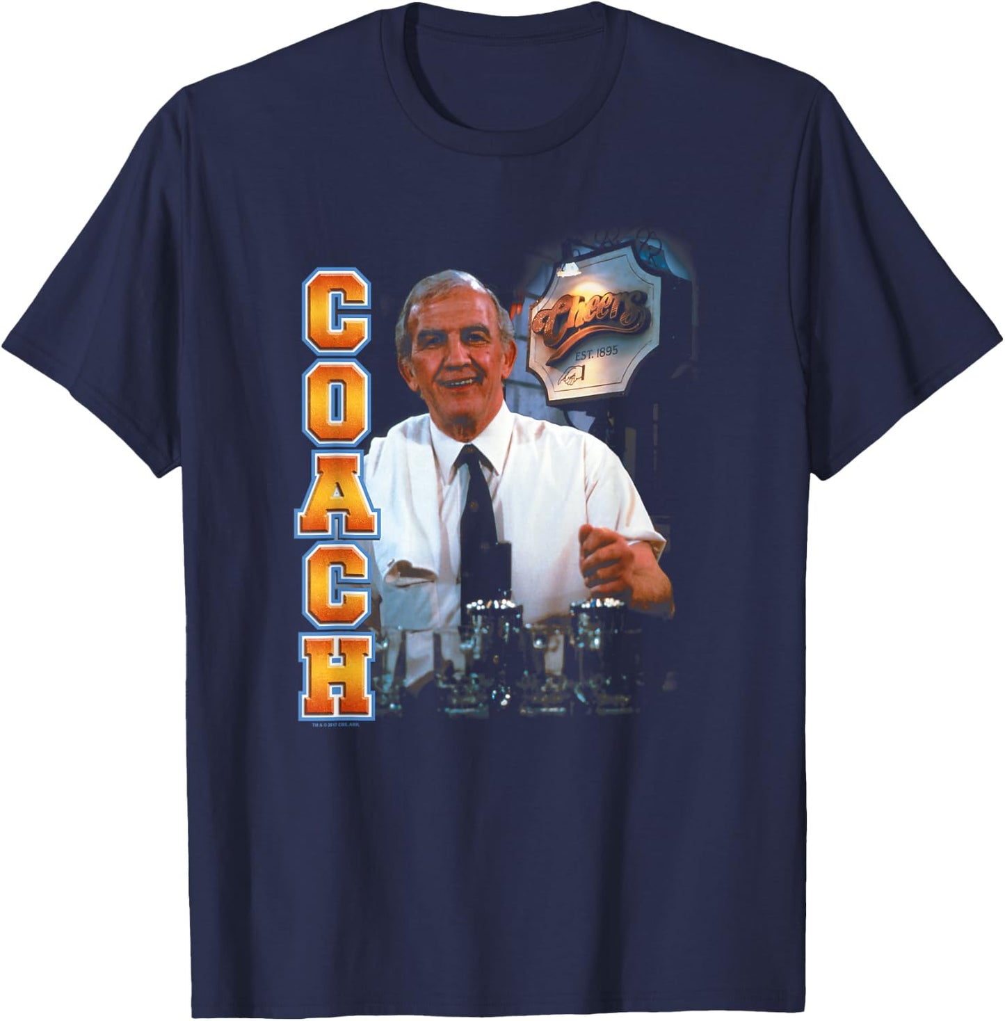 Cheers Coach T-Shirt - T-Shirt | Navy