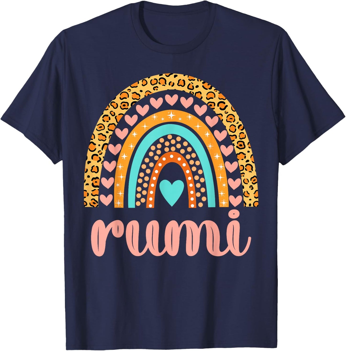 Rumi Rumi Name Birthday Shirt Gift T-Shirt - T-Shirt | Navy