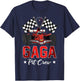 Gaga Pit Crew Birthday Party Family Matching Party T-Shirt - T-Shirt | Navy