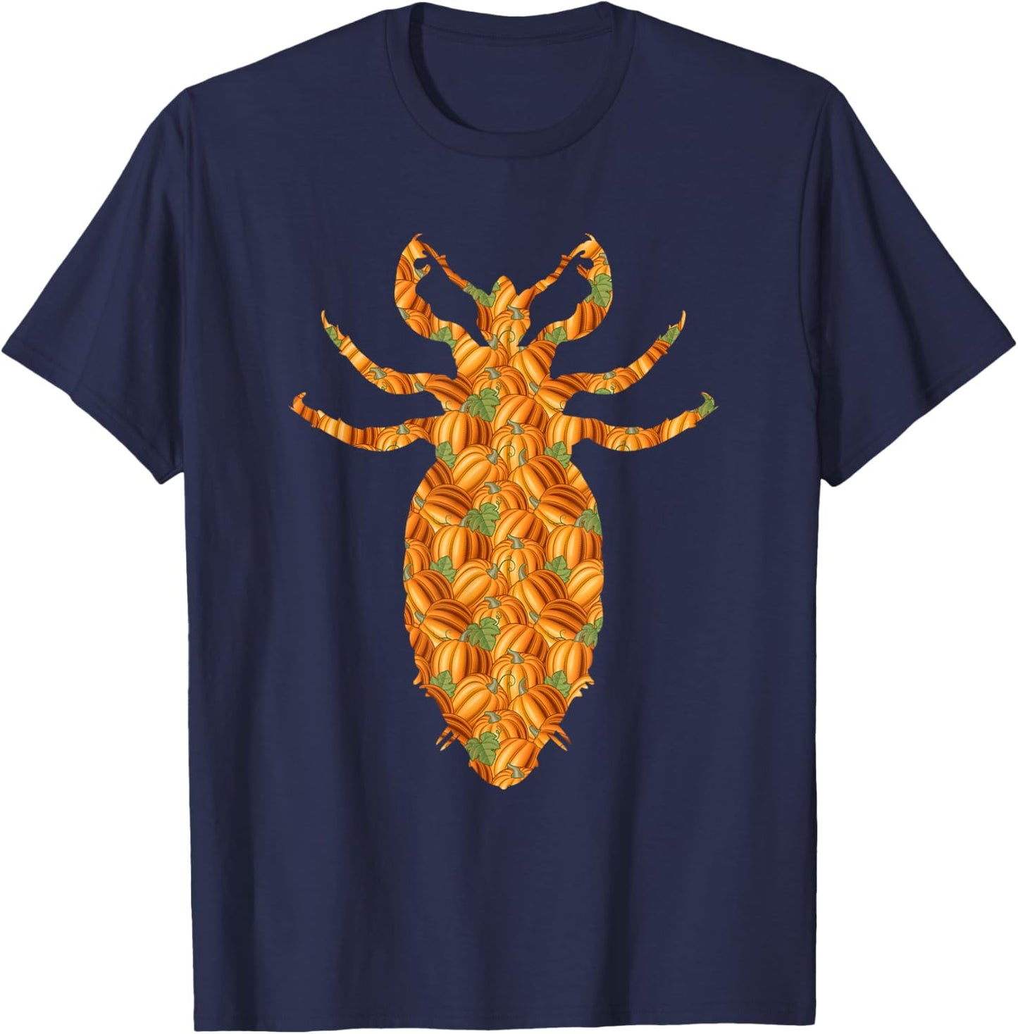 Louse Easy Halloween Costume Insect Lice DIY Outfit Gift T-Shirt - T-Shirt | Navy