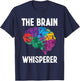 Neurologist Brain Whisperer Scan Neurosurgeon Neurons T-Shirt - T-Shirt | Navy
