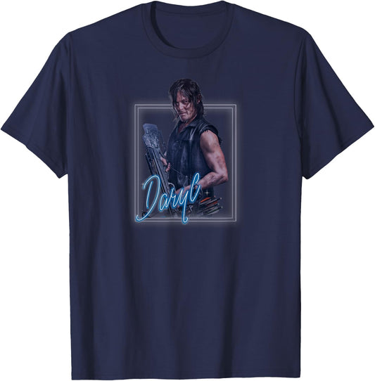 The Walking Dead Heartthrob Daryl T-Shirt - T-Shirt | Navy