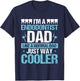 Endodontist Dentist Father´s Day Endodontics Papa Dad T-Shirt - T-Shirt | Navy