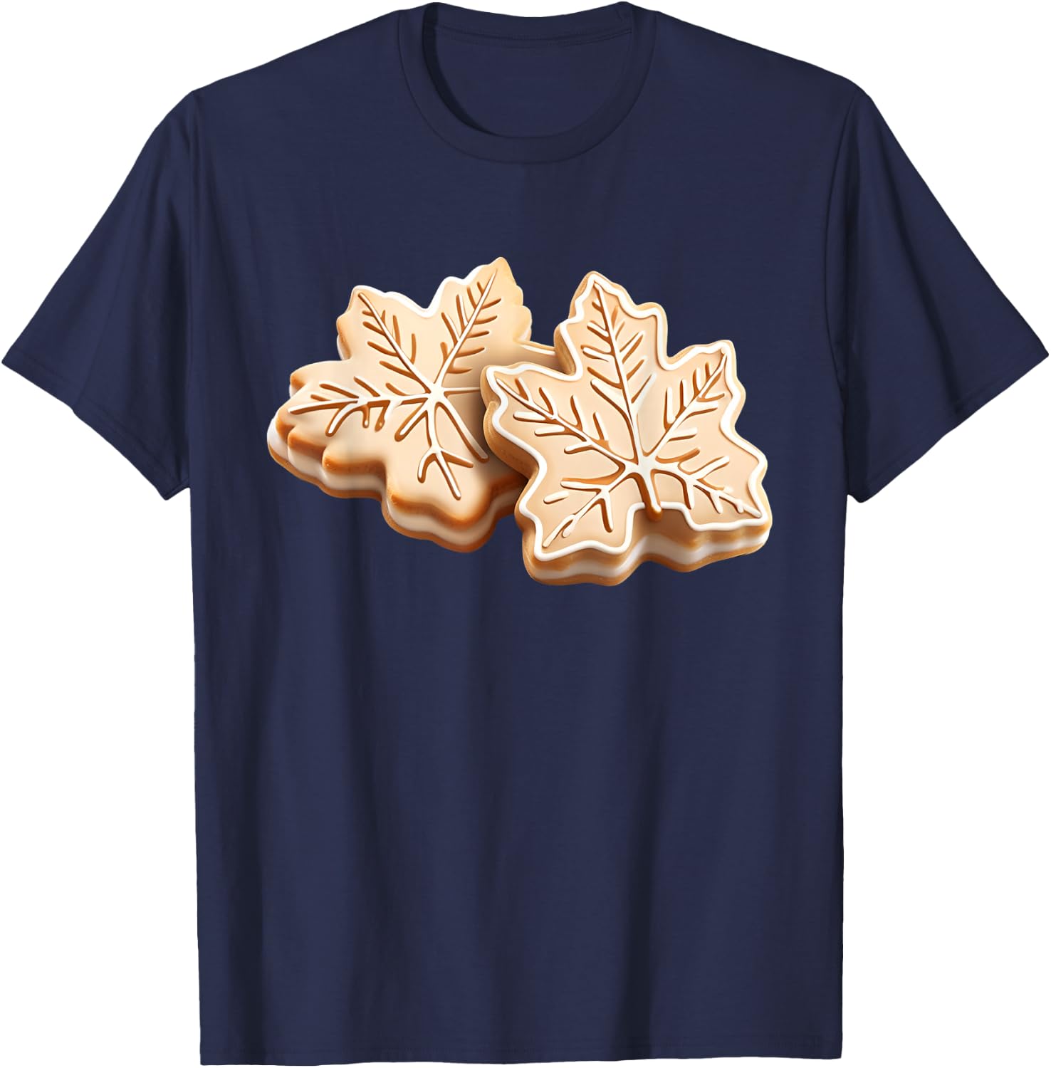 Maple Creme Cookie T-Shirt - T-Shirt | Navy