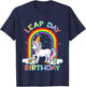Kids Leap Day Birthday 8th February 29 8 Year Old Girl Gift T-Shirt - T-Shirt | Navy